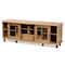 Baxton Studio Walda Modern and Contemporary Oak Brown Finished Wood 2-Drawer TV Stand 190-12000-ZORO - alternate 2